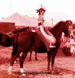 Barbara Fairchild on King Bros Circus