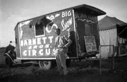 Barnette Bros. Circus ticket office