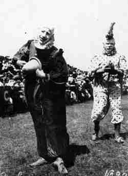 Barnum and Bailey Circus clown