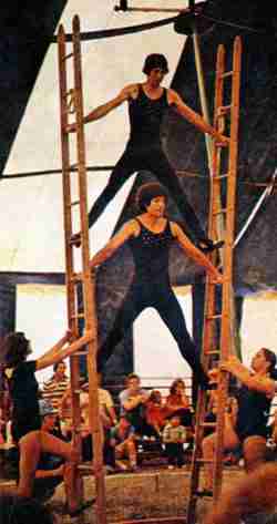 Circus Kirk ladder act