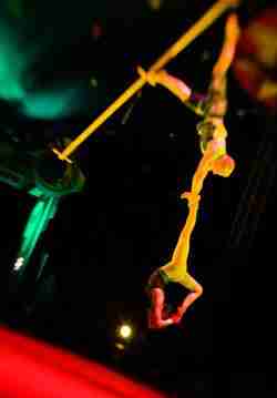 Circus Smirkus aerial perch act