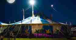 Circus Smirkus under the tent
