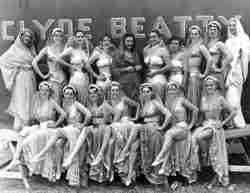 Clyde Beatty Circus Girls 1953