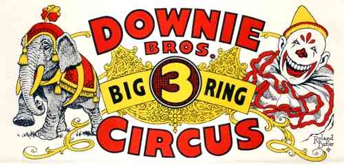 Downie Bros. Circus Letterhead