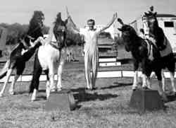 Eddie Hendricks Circus Bartok pony act
