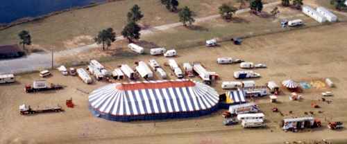 Great American Circus Aerial View