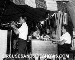 Harry Shell and Isla Garcia King Bros. Circus 1962