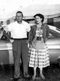 Jack and Angela Moore, 1958