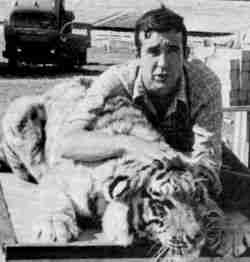 John Lewis with Tiger
