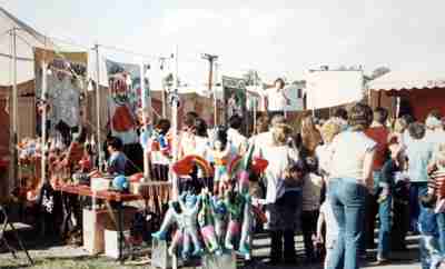 Lewis Bros Circus Sideshow 1985