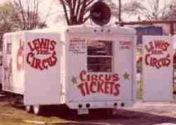 Lewis Bros. Circus Office Wagon