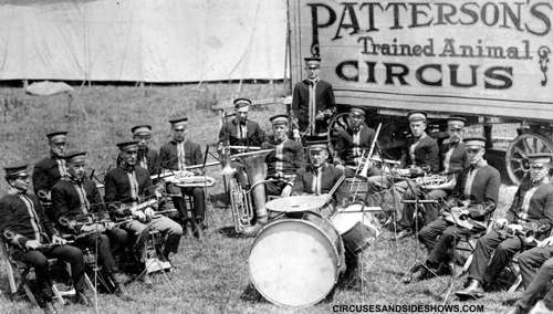 Patterson Circus Band 1922