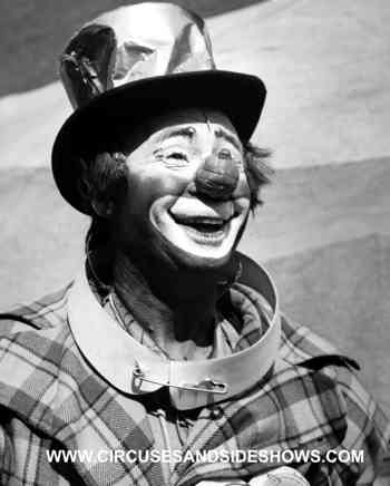 Paul Jerome circus clown