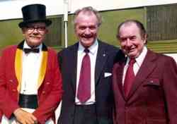 Frank McClosky, Roger Boyd and Red Skelton