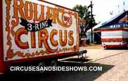 The Roller Bros. Circus Midway