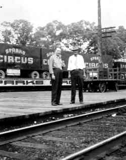 Sparks Bros Circus Train