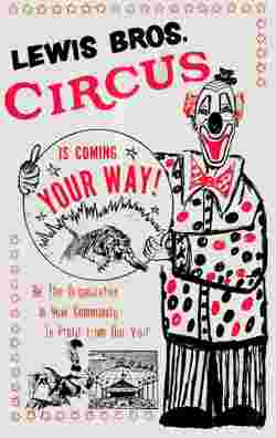 Lewis Bros Circus poster1