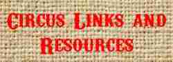 Circus Links and Resources